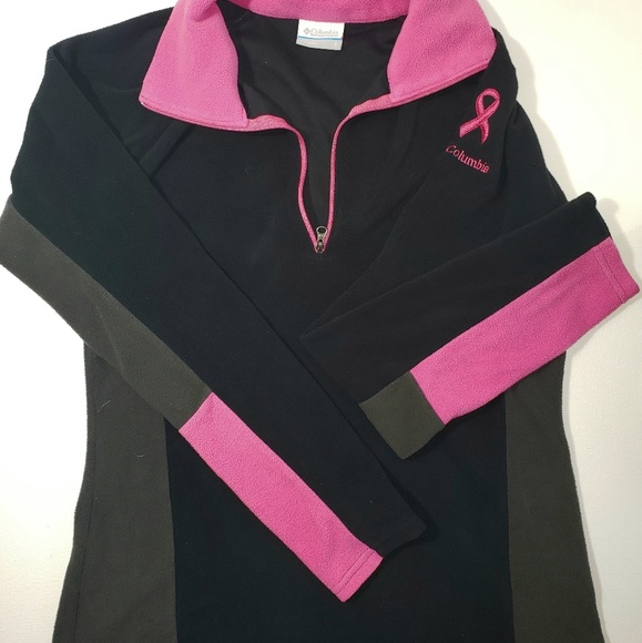 Columbia fleece jacket brest cancer sz S - Picture 1 of 4